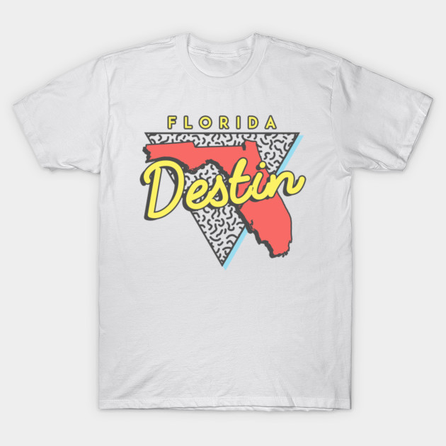 Destin Beach Florida Souvenirs T-Shirt-TOZ